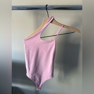 abercrombie & fitch pink bodysuit